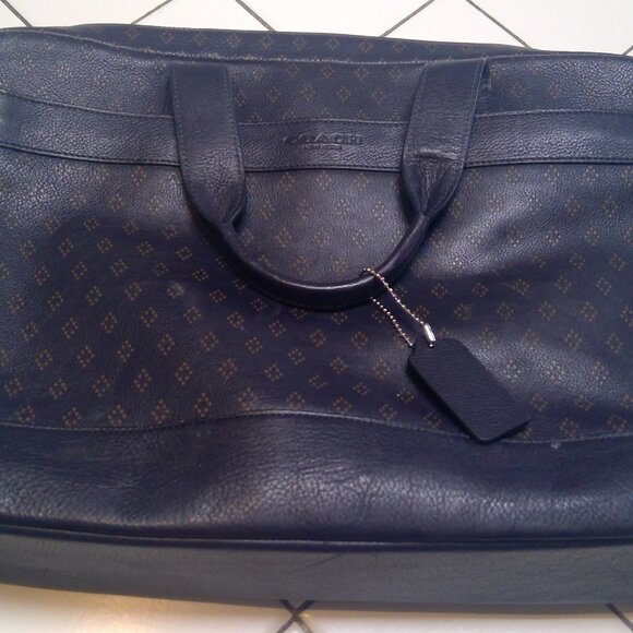 coach hamilton backpack Black Leather Hobo Shoulder Bag by Elektra Vintage Coach Hamilton Bag In Printed